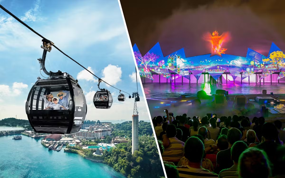 Singapore Cable Car + Wings of Time Open Dated (7.40pm/8.40pm) - Standard Seat
